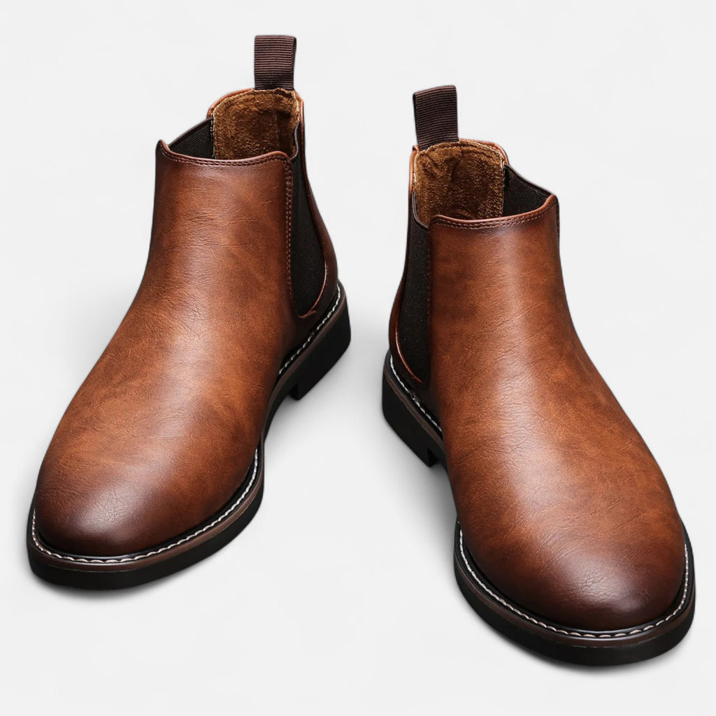 Amarendi | Bottes Chelsea Homme Rétro – Style Intemporel à Enfiler