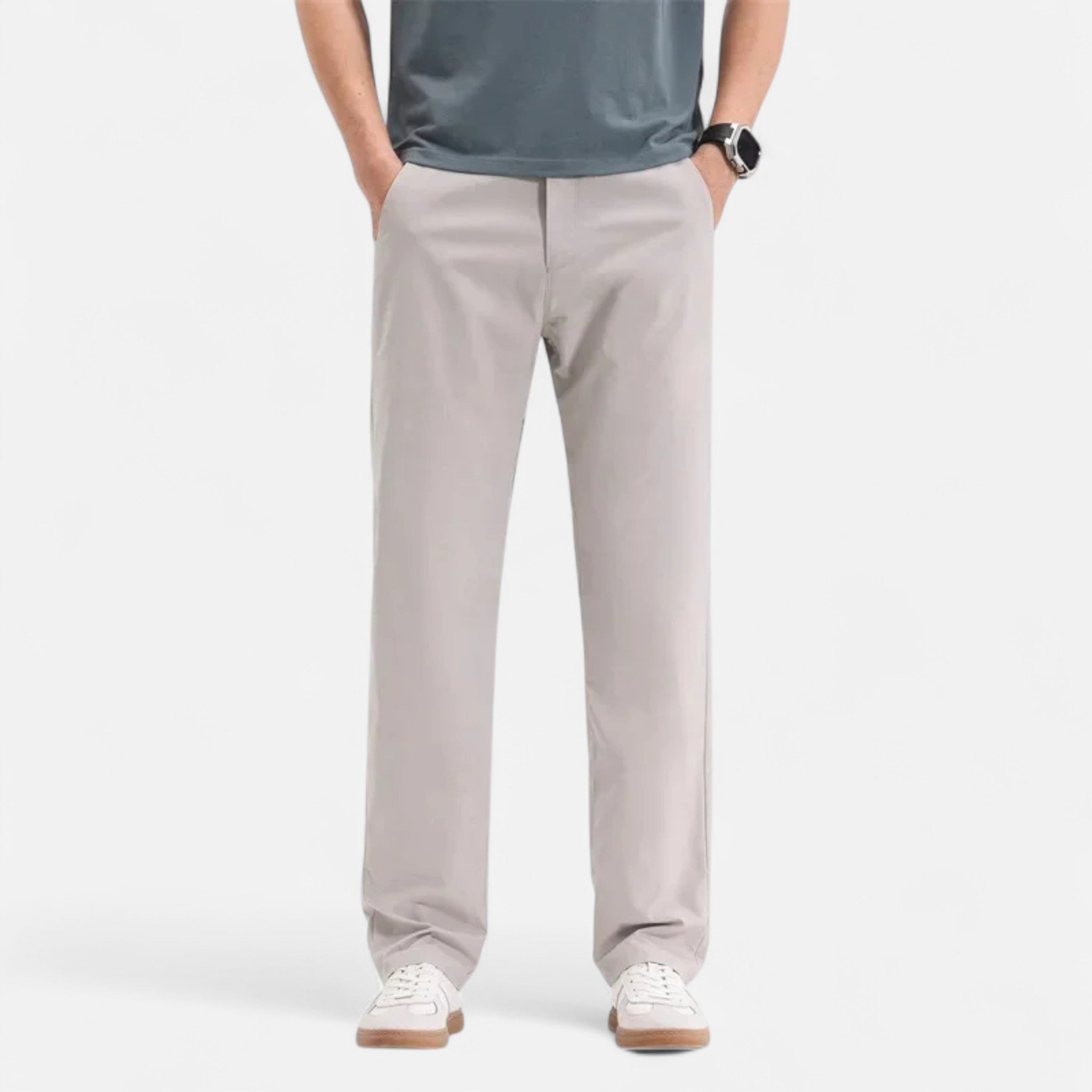 Amarendi | Pantalon Homme Taille Élastique Décontracté